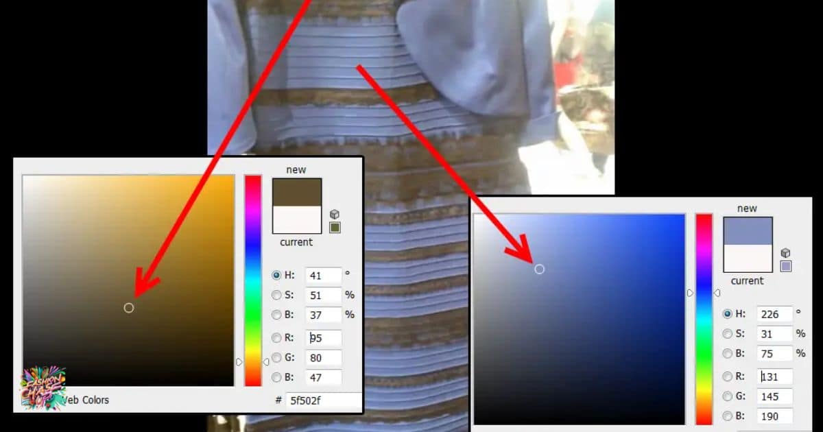 Is the Dress White and Gold or Blue and Black? by Cultural Impact on Perception