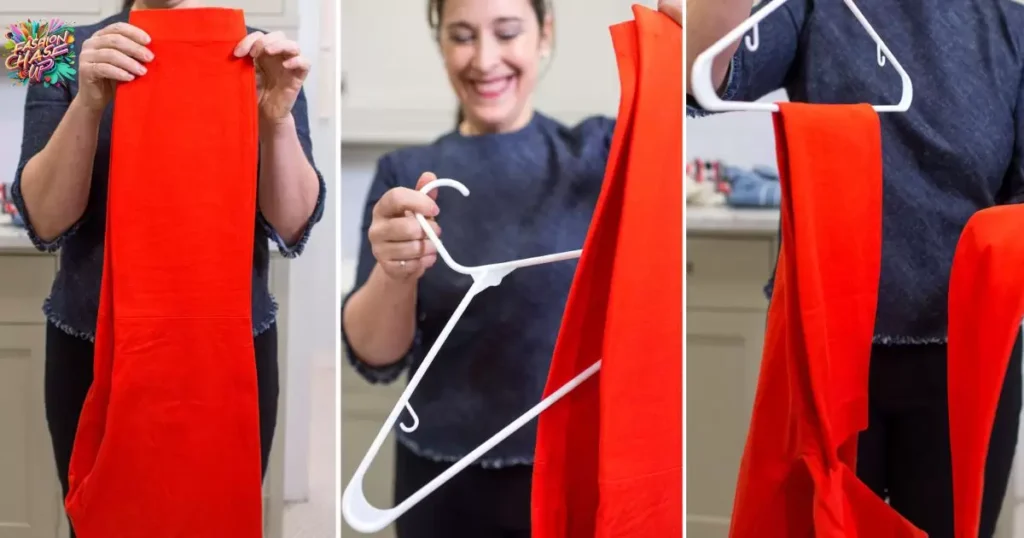 Skirt Hanging and Folding Techniques